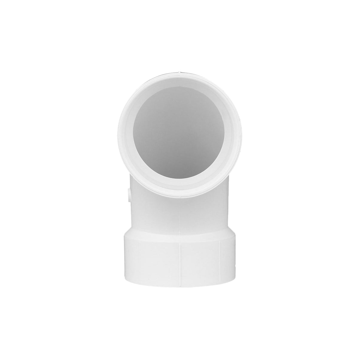 PVC-00304-1000 3" PVC DWV 90° Long Turn Elbow - H x H
