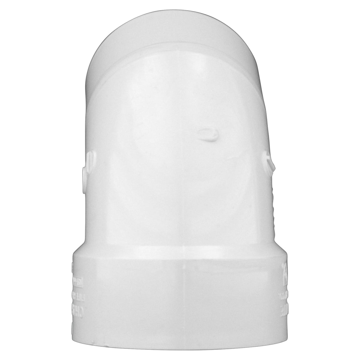 PVC-00320-1000 3" PVC DWV 60° Street Elbow - H x Spigot