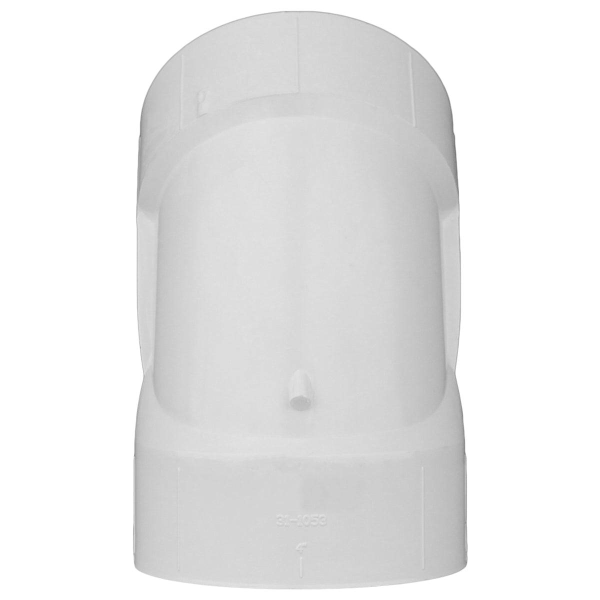 PVC-00321-1400 4" PVC DWV 45° Elbow - H x H