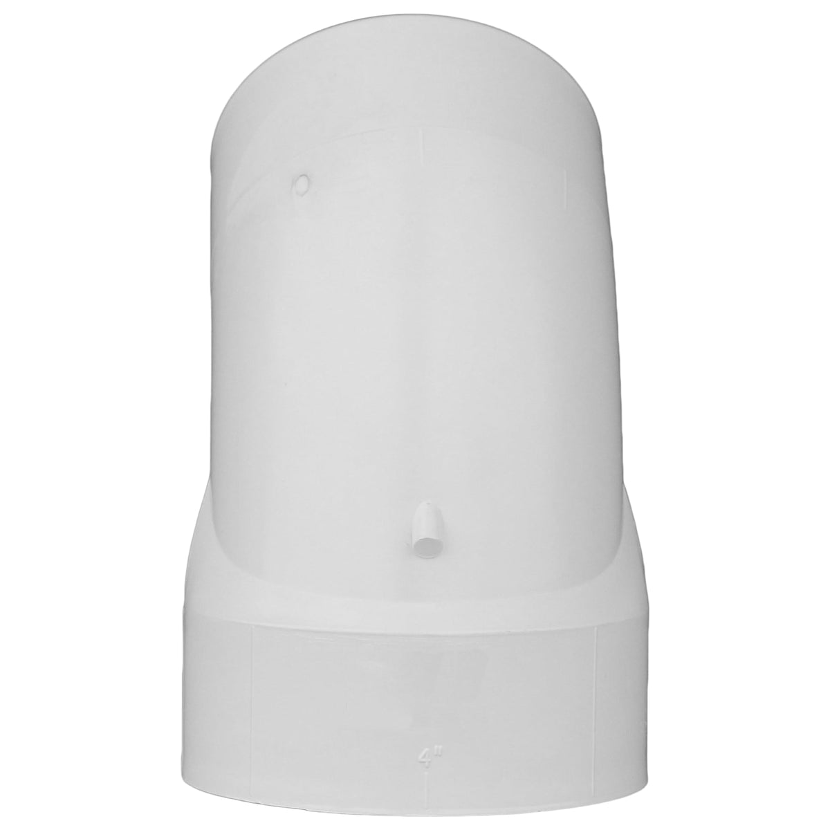 PVC-00323-1400 4" PVC DWV 45° Street Elbow - H x Spigot