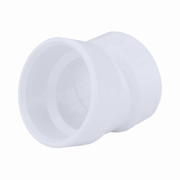 PVC-00324-0600 1-1/2" PVC DWV 22-1/2° Elbow - H x H