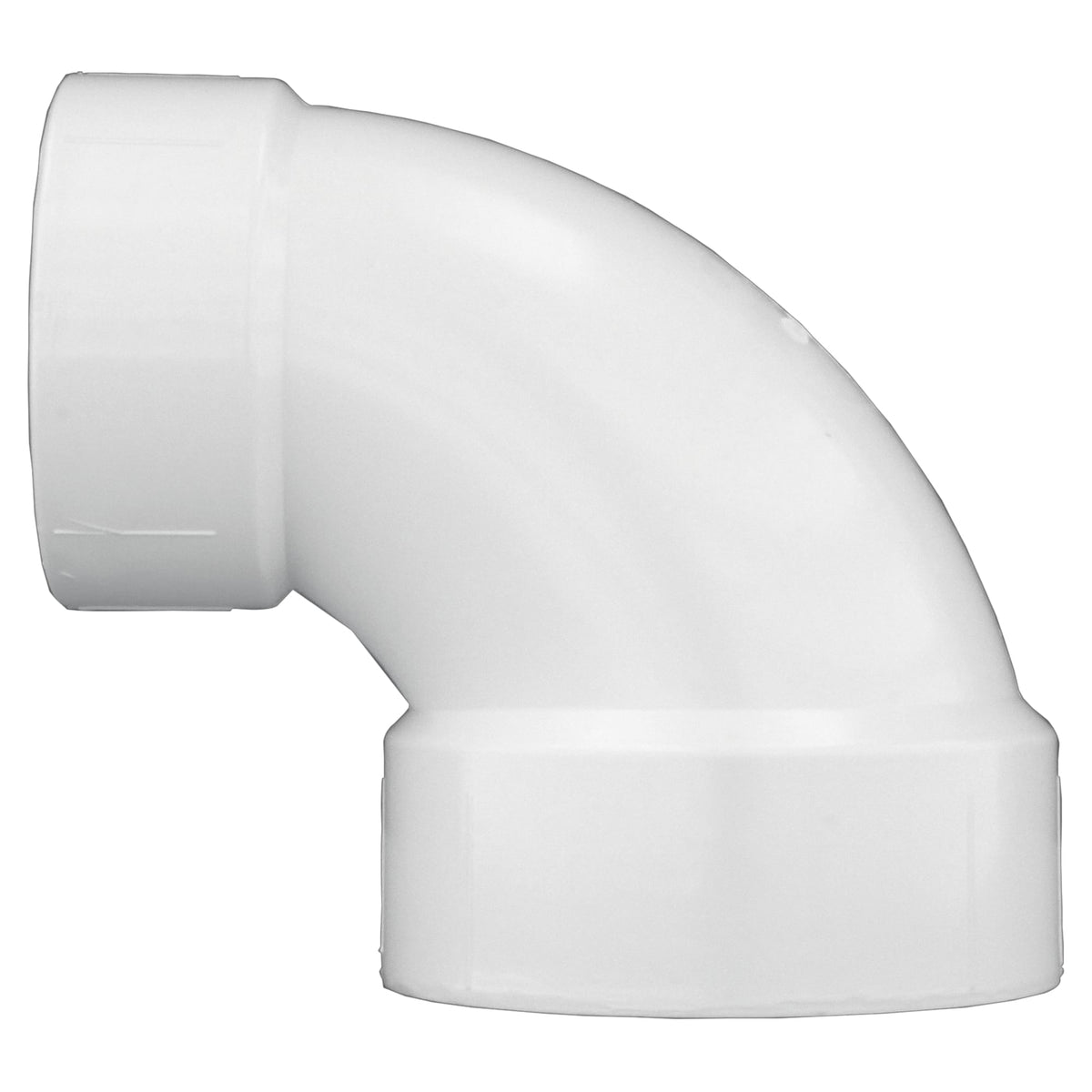 PVC-00329-0600 4" x 3" PVC DWV Closet Bend - H x H