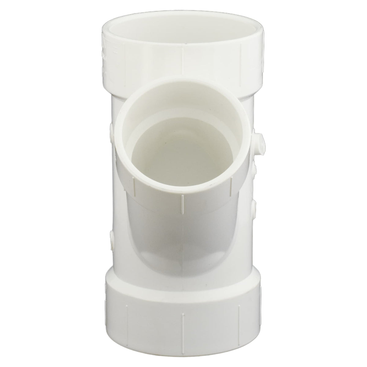 PVC-00612-1400 4" x 4" x 3" x 3" PVC DWV Double Wye - All H
