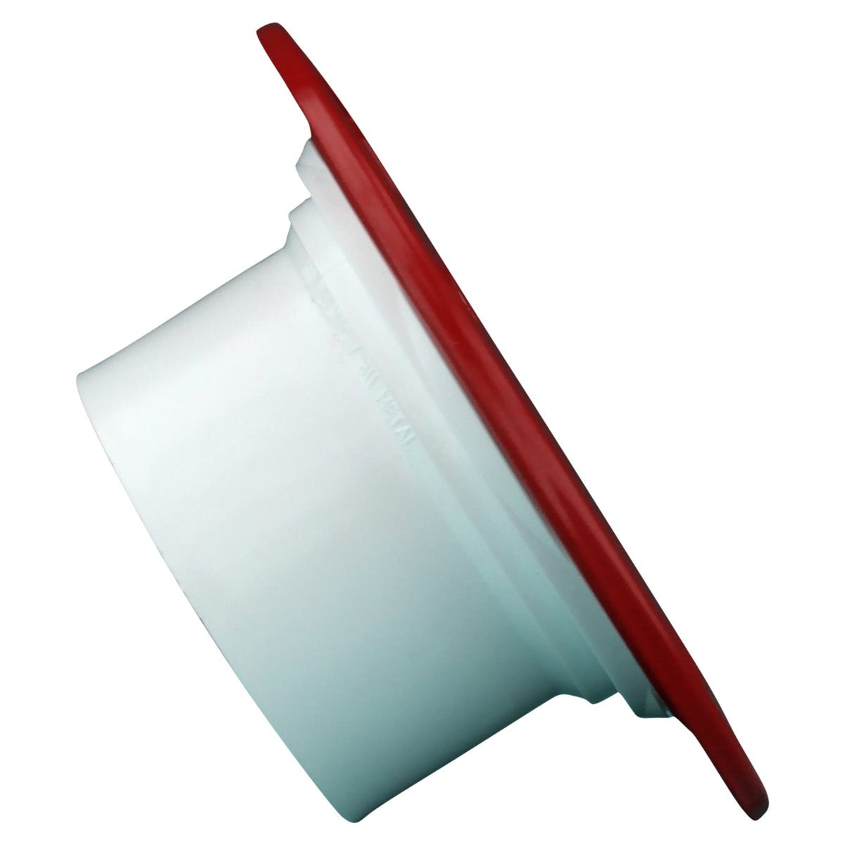 PVC-00811-0600 4" x 3" PVC DWV Closet Flange with Metal Ring - Closet x H
