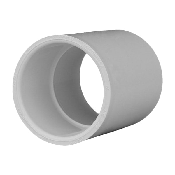 PVC-02100-1400 1-1/2" PVC SCH40 Coupling - Socket x Socket