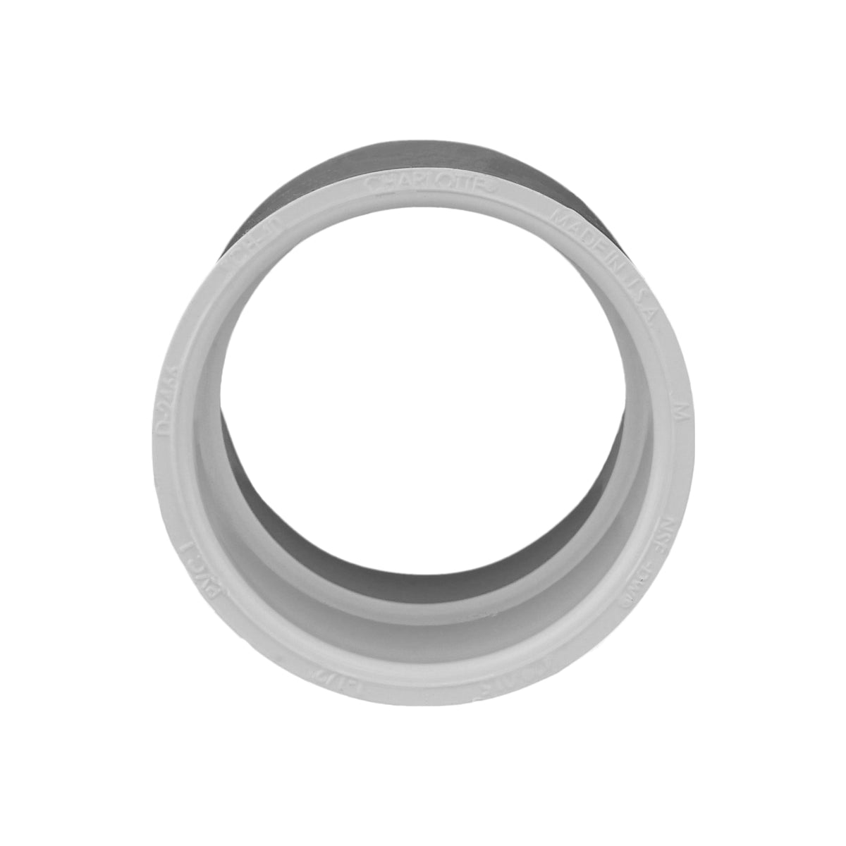 PVC-02100-1400 1-1/2" PVC SCH40 Coupling - Socket x Socket