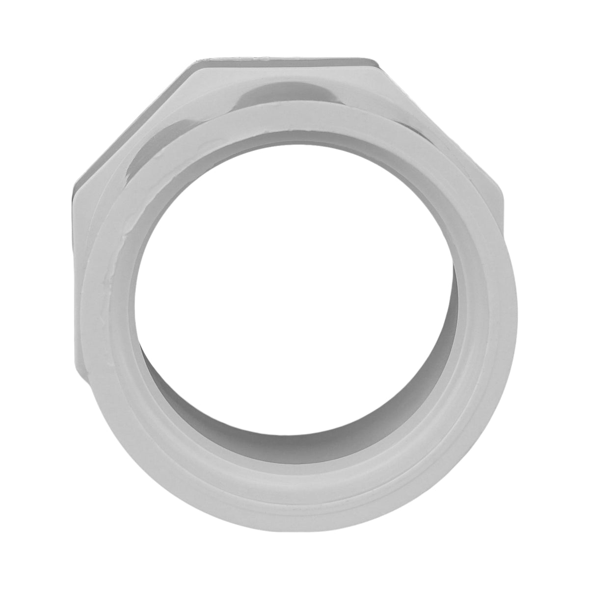 PVC-02107-1400 2" x 1-1/2" PVC SCH40 Bushing - Spigot x Socket