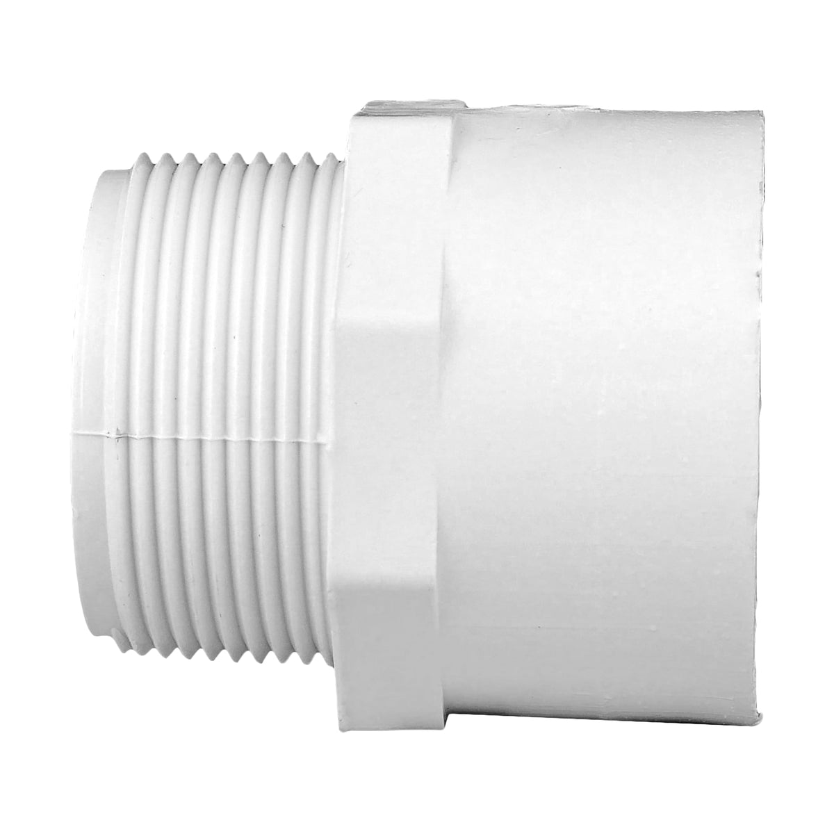 PVC-02109-1400 1-1/2" PVC SCH40 Male Adapter - Socket x MPT