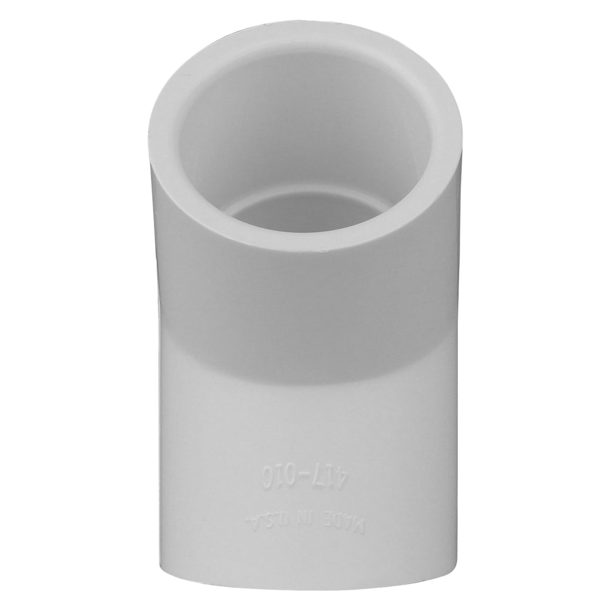 PVC-02309-1000 1" PVC SCH40 45° Elbow - Socket x Socket