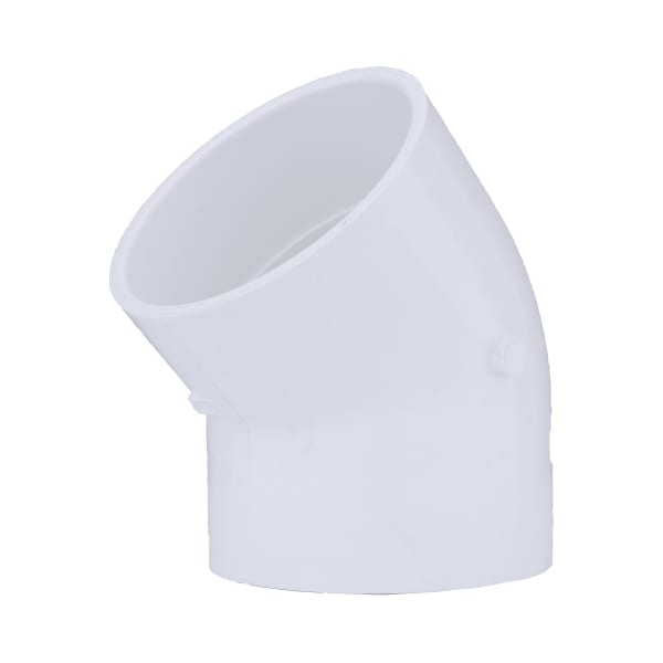 PVC-02309-2000 4" PVC SCH40 45° Elbow - Socket x Socket