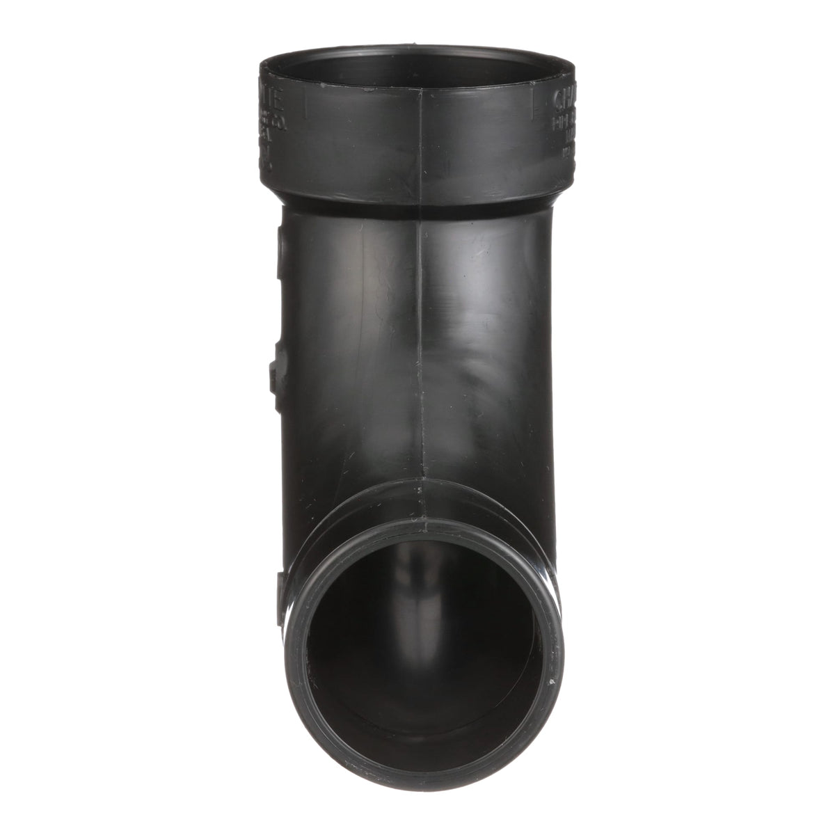 ABS-00309-0600 1-1/2" ABS DWV 90° Long Turn Street Elbow - H x Spigot