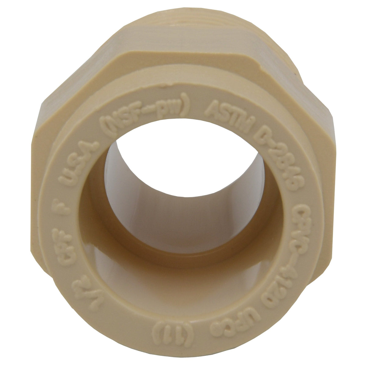 CTS-02109-0600 1/2" - CPVC Adapter (Male) - Slip xMIP