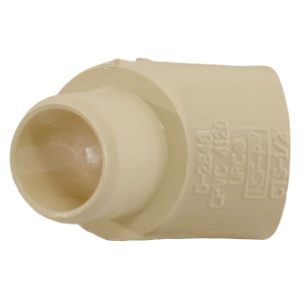CTS-02310-0600 1/2" - CPVC Elbow - 45° (Street) - Slip x FTG