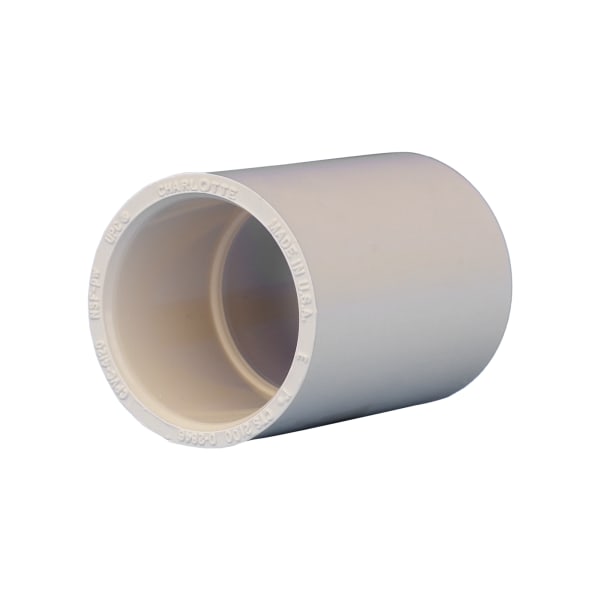 CTS-02100-1000 1" - CPVC Coupling - Slip x Slip