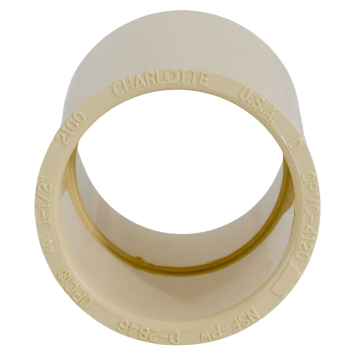 CTS-02100-1400 1-1/2" - CPVC Coupling - Slip x Slip