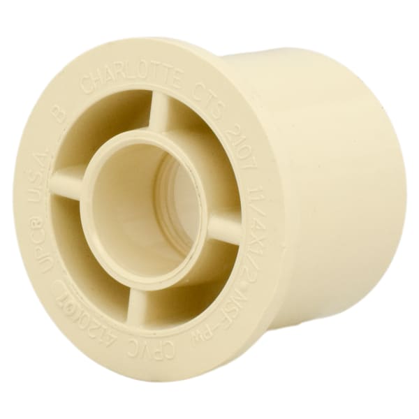 CTS-02107-1200 1-1/4" x 1/2" - CPVC Bushing - Slip x Slip