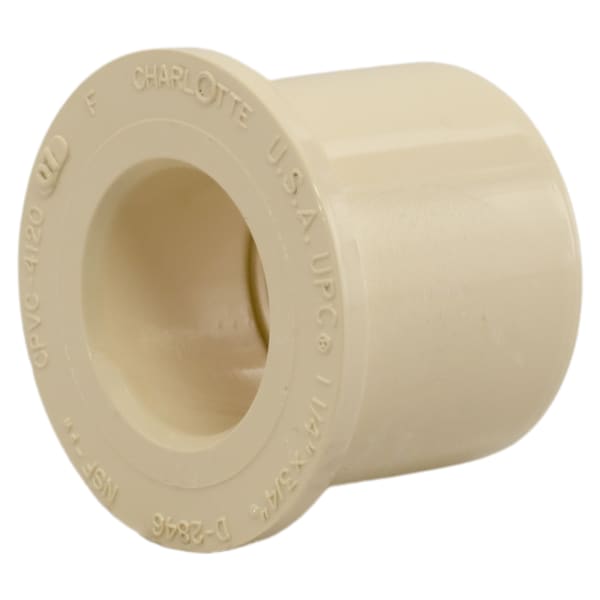 CTS-02107-1400 1-1/4" x 3/4" - CPVC Bushing - Slip x Slip