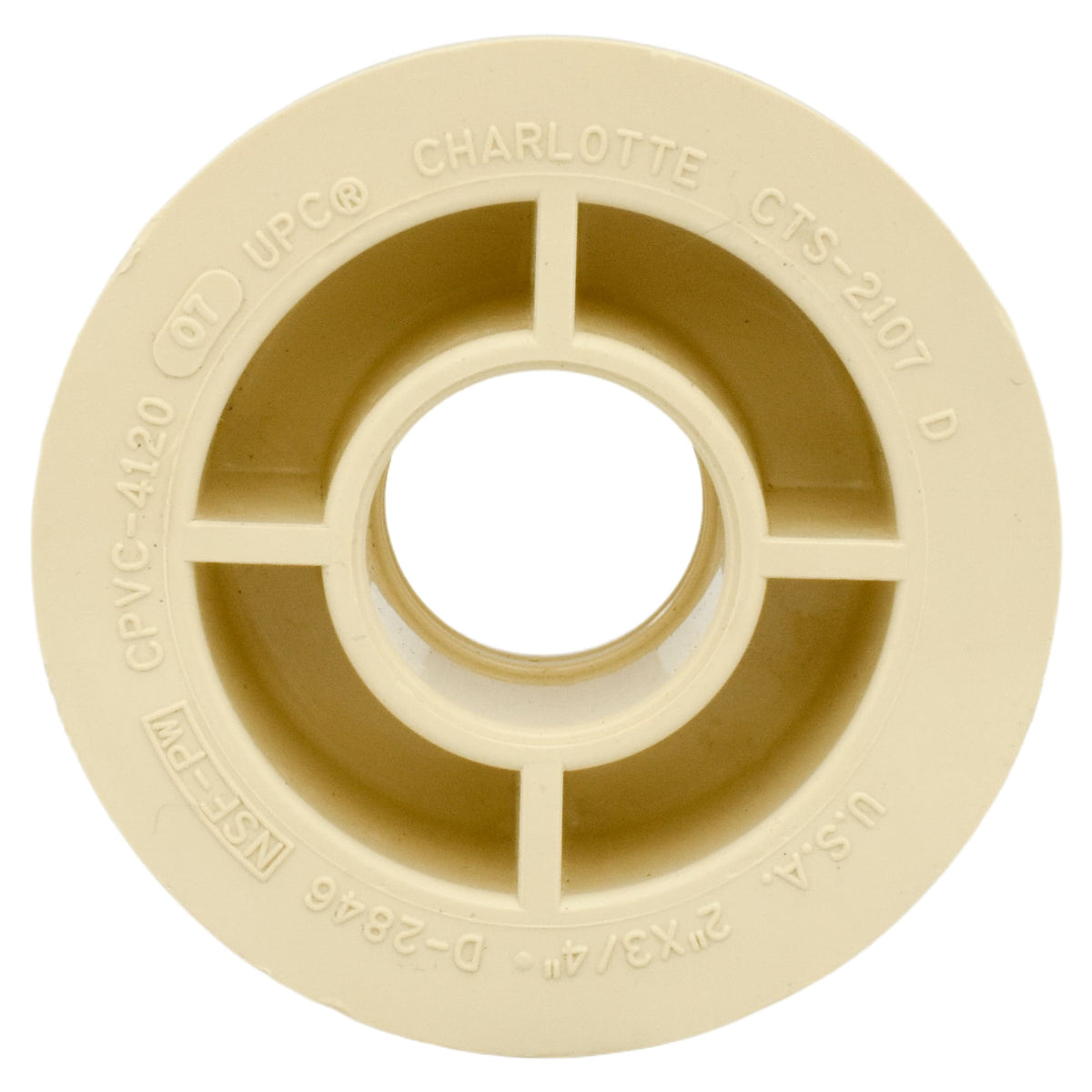 CTS-02107-2800 2" x 3/4" - CPVC Bushing - Slip x Slip