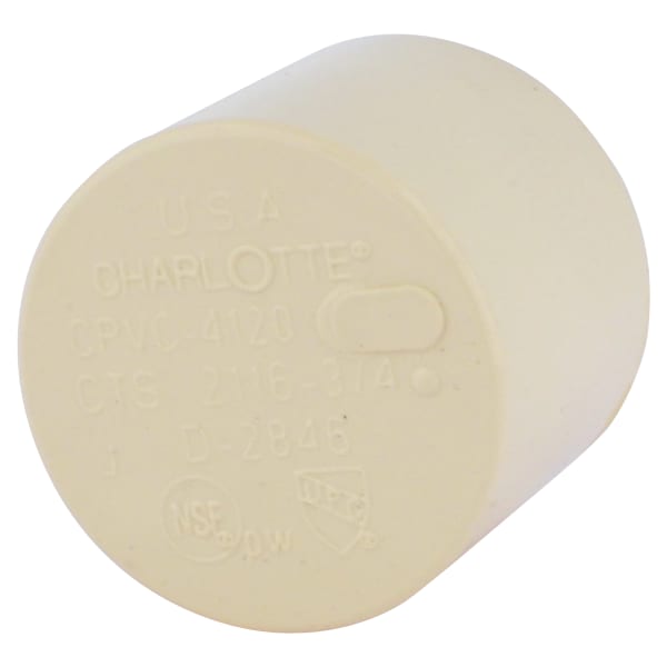 CTS-02116-0800 3/4" - CPVC Cap - Slip