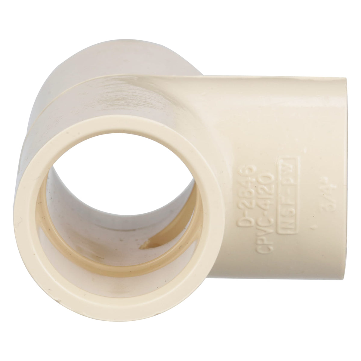 CTS-02400-0800 3/4" - CPVC Tee - Slip x Slip x Slip