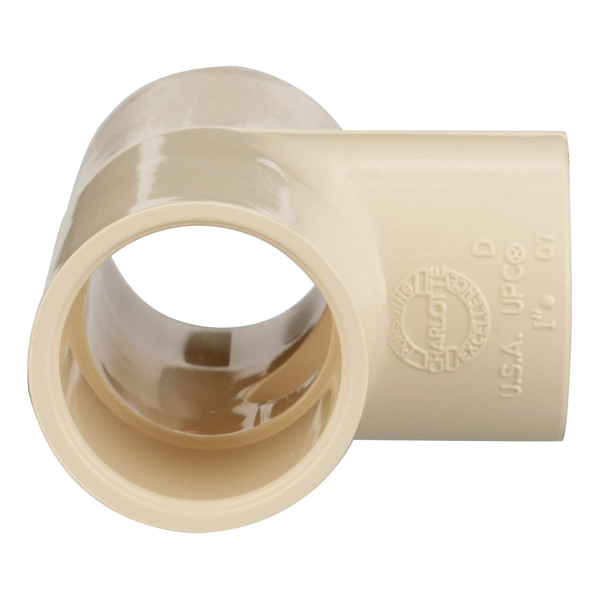 CTS-02400-1000 1" - CPVC Tee - Slip x Slip x Slip