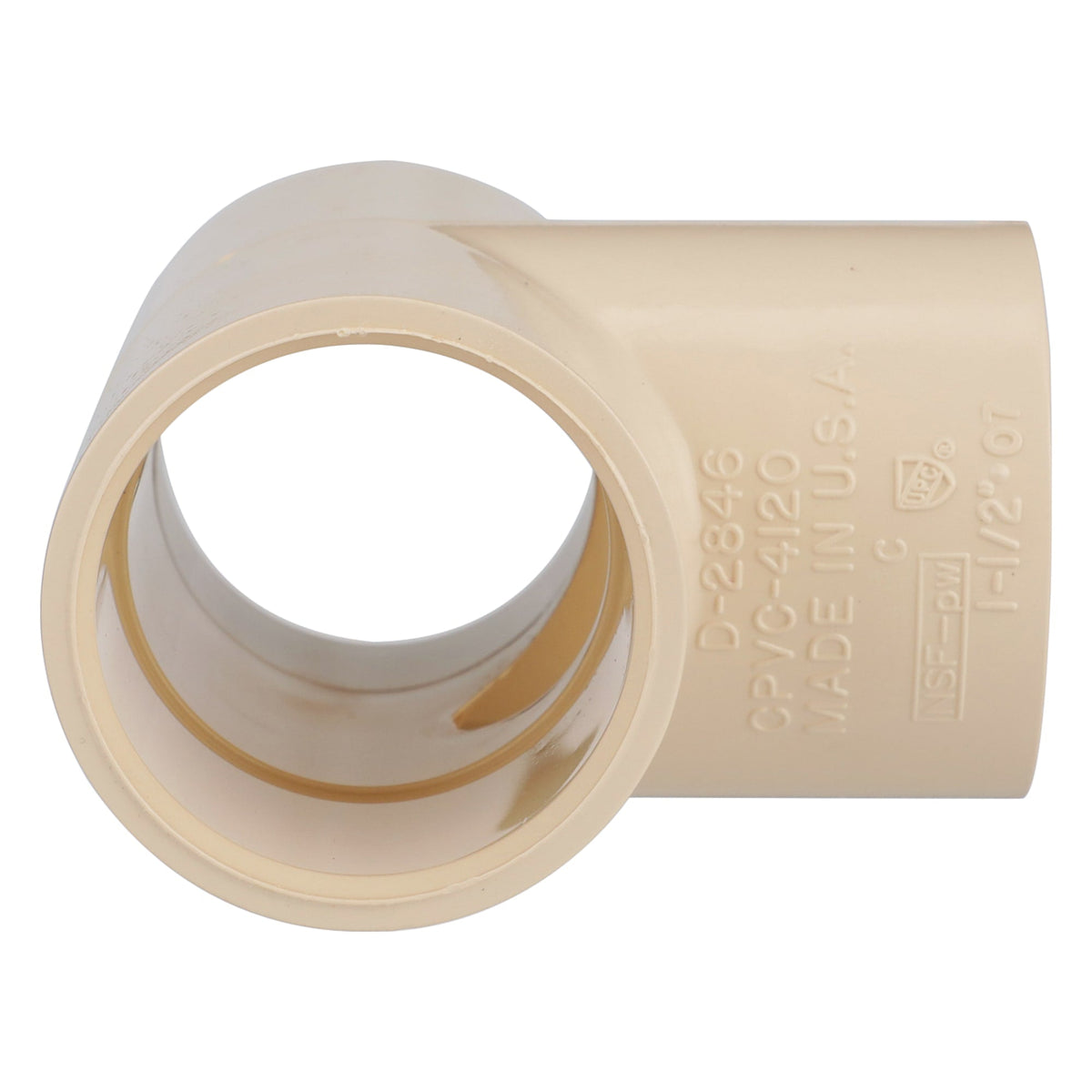 CTS-02400-1400 1-1/2" - CPVC Tee - Slip x Slip x Slip
