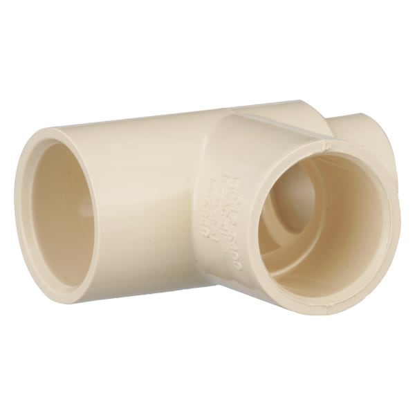 CTS-02400-2200 3/4" x 1/2" x 3/4" - CPVC Tee - Slip x Slip x Slip