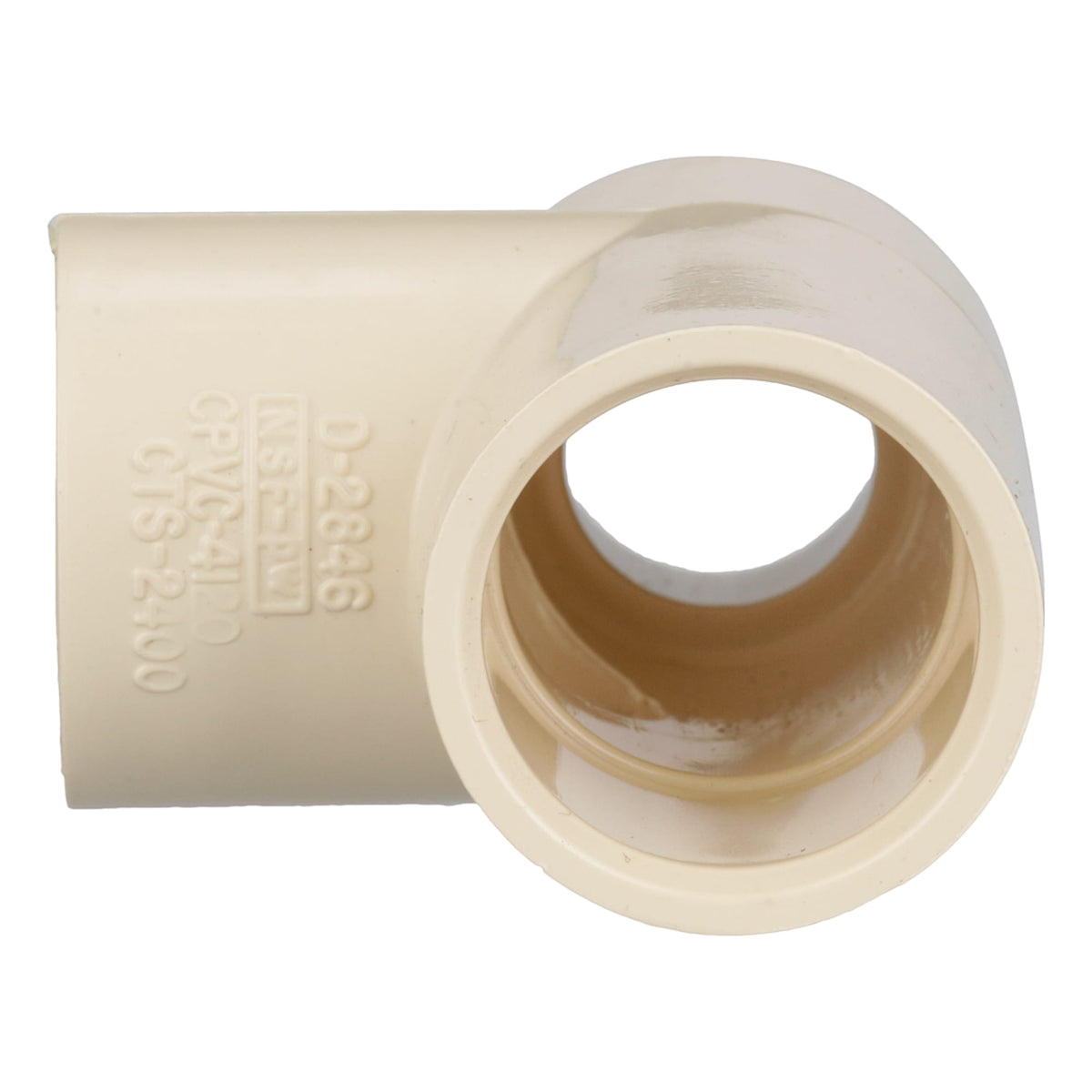 CTS-02400-2200 3/4" x 1/2" x 3/4" - CPVC Tee - Slip x Slip x Slip