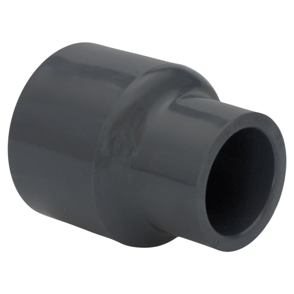 PVC-08100-5600 1-1/2" x 1" PVC SCH80 Coupling - Socket x Socket