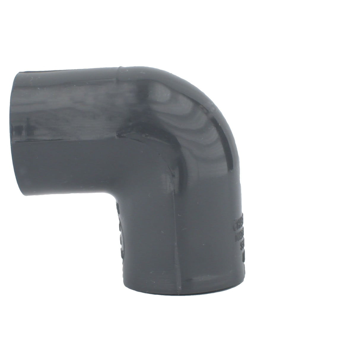 PVC-08300-1000 1/2" PVC SCH80 90° Elbow - Socket x Socket