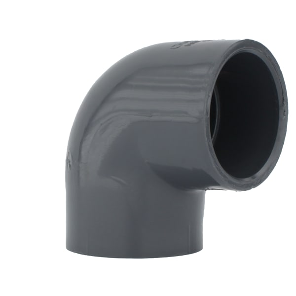 PVC-08300-2000 2" PVC SCH80 90° Elbow - Socket x Socket