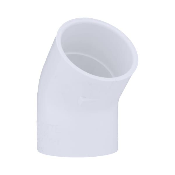 PVC-02309-1700 2-1/2" PVC SCH40 45° Elbow - Socket x Socket