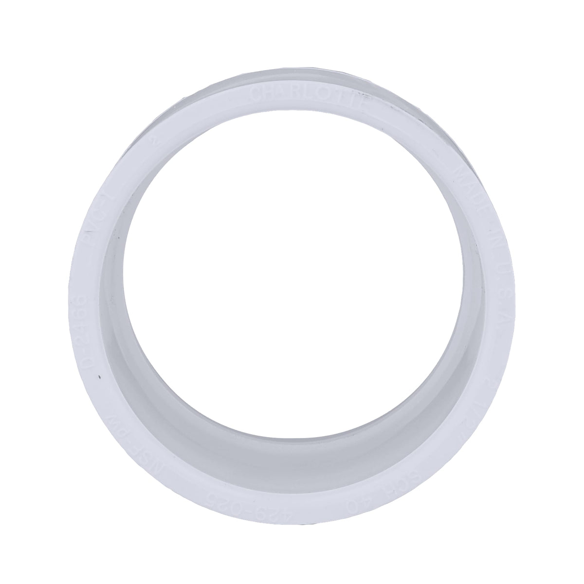 PVC-02100-1700 2-1/2" PVC SCH40 Coupling - Socket x Socket