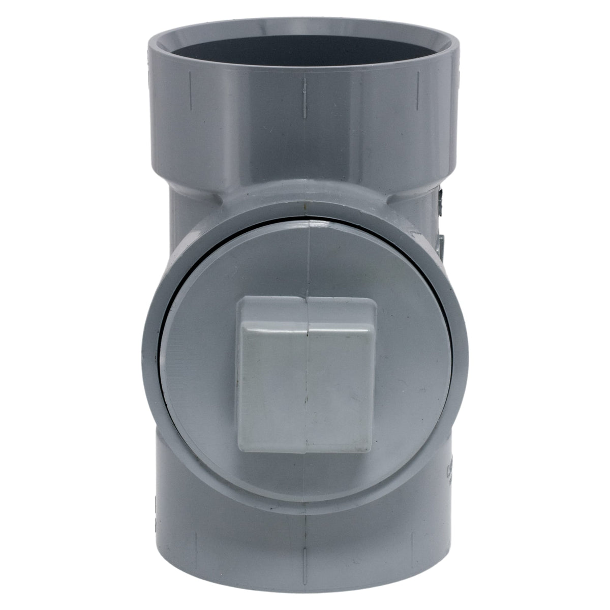 AW-00444X-0030C 3" Cleanout Tee Hub x Hub x FIP CPVC Chemical Drainage Fitting