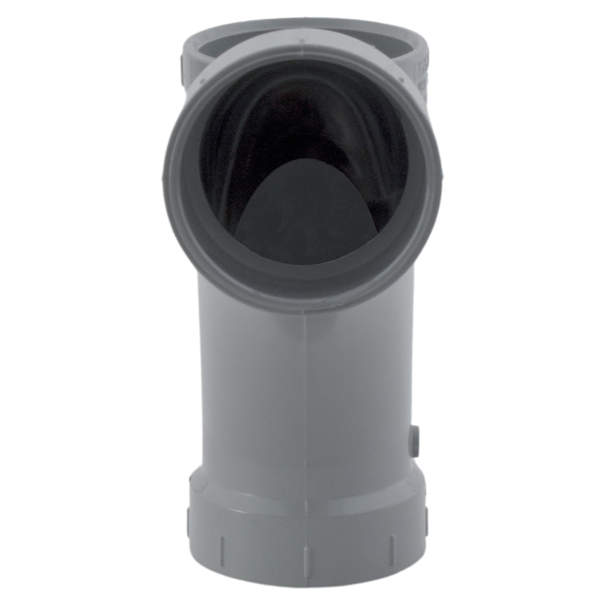 AW-00501-0020C 2" Combination Wye All Hub CPVC Chemical Drainage Fitting
