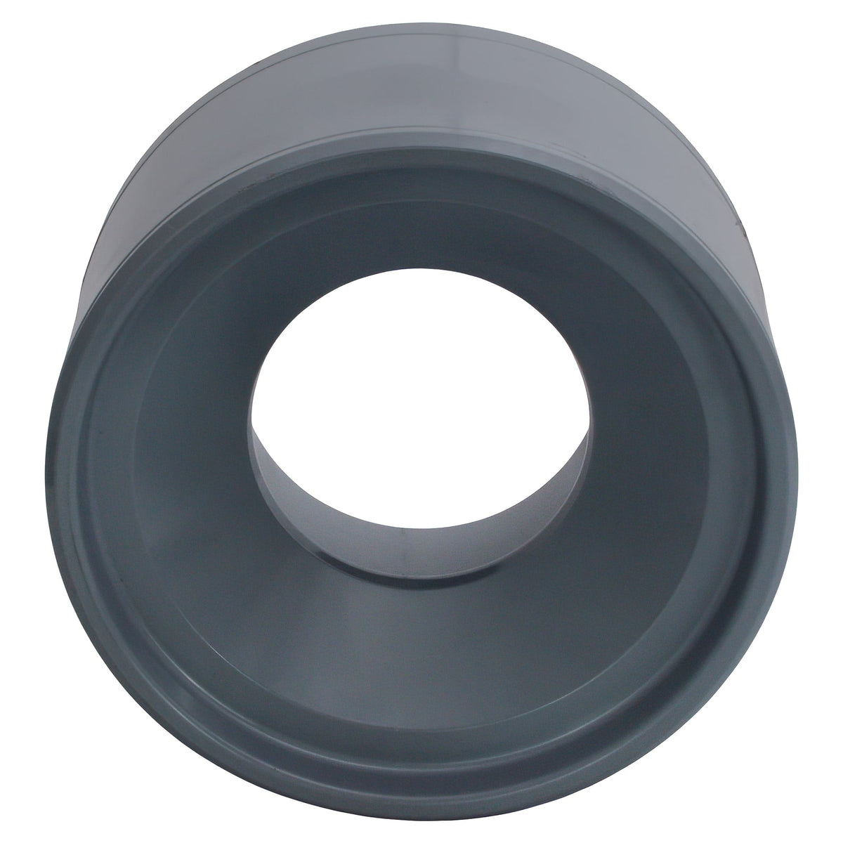 AW-00107-0530C 6" x 3" Bushing Spigot x Hub CPVC Chemical Drainage Fitting