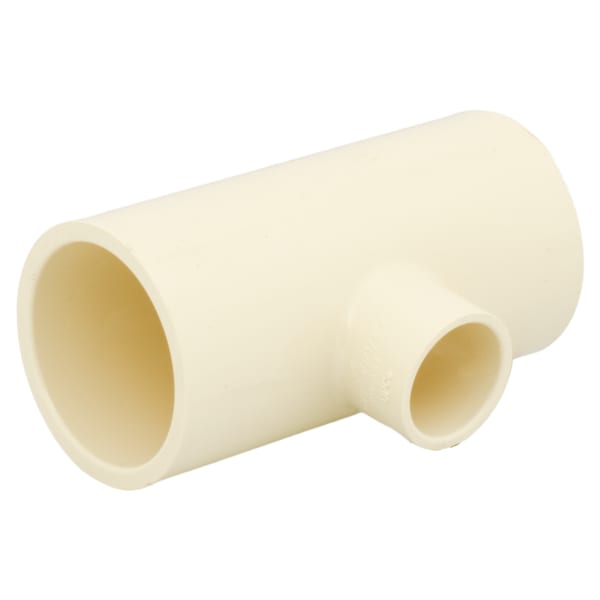 CTS-02400-5400 1-1/2" x 3/4" - CPVC Tee - Slip x Slip x Slip
