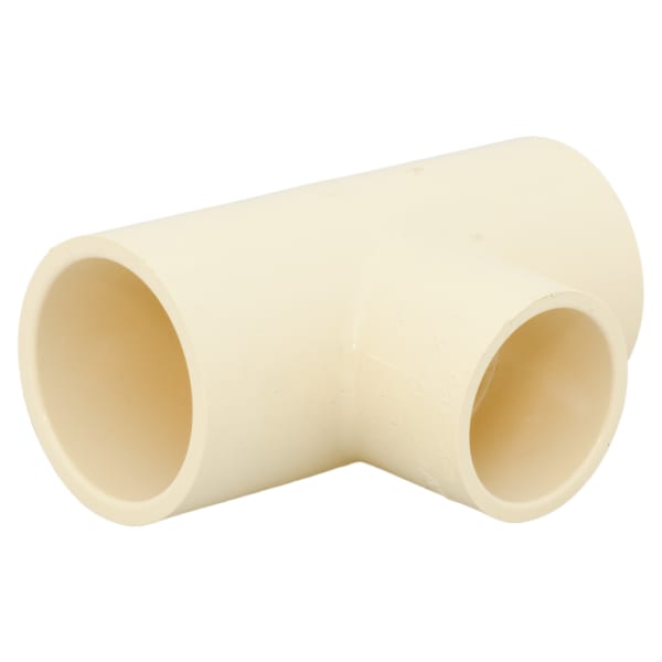 CTS-02400-3100 1-1/4" x 1" - CPVC Tee - Slip x Slip x Slip