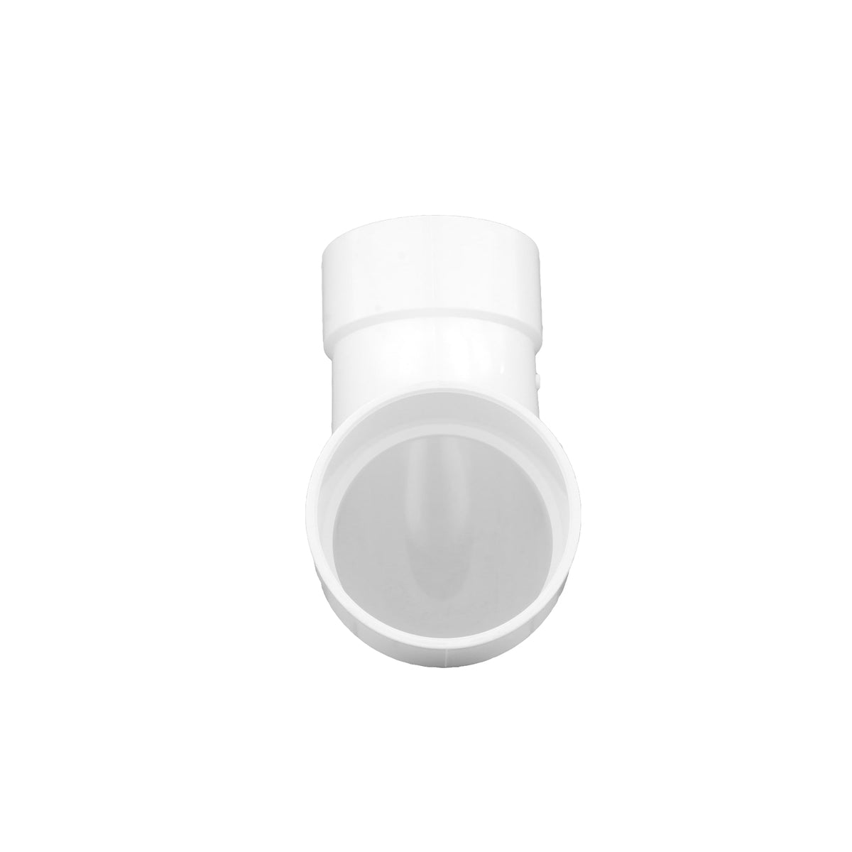 PVC-00304-1400 6" PVC DWV 90° Long Turn Elbow - H x H
