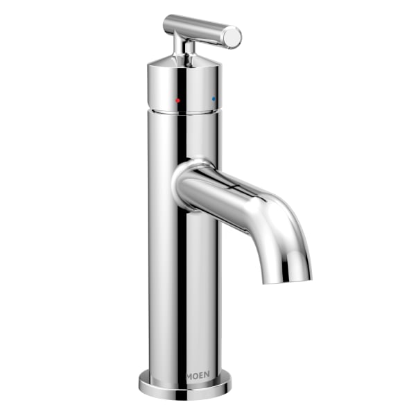 6145 Gibson Single Hole Single-Handle Bathroom Faucet with Drain Assembly in Chrome