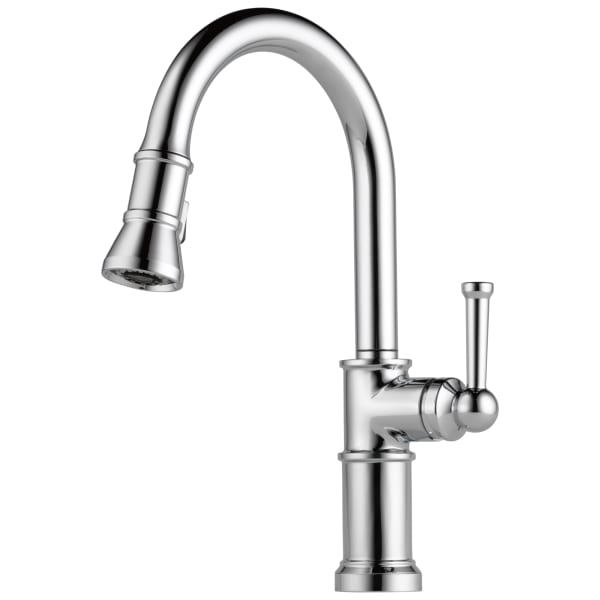 63025LF-PC Artesso® Single Handle Pull-Down Kitchen Faucet Chrome