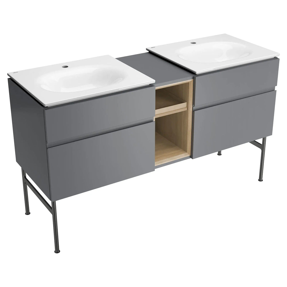 8725024.477 Studio® S 24-Inch Vanity Dark Grey