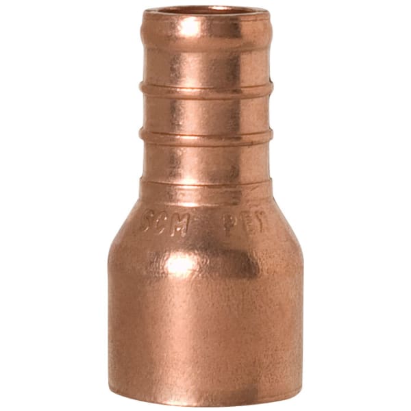 644X2 1/2" PEX F1807 x 1/2" Female Sweat Adapter Copper