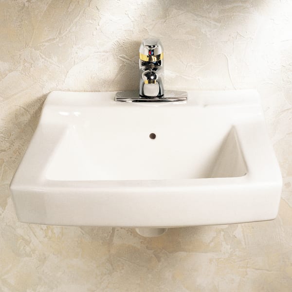 0321026.020 Declyn® Wall-Hung Sink With 4-Inch Centerset, Wall Hanger Included White