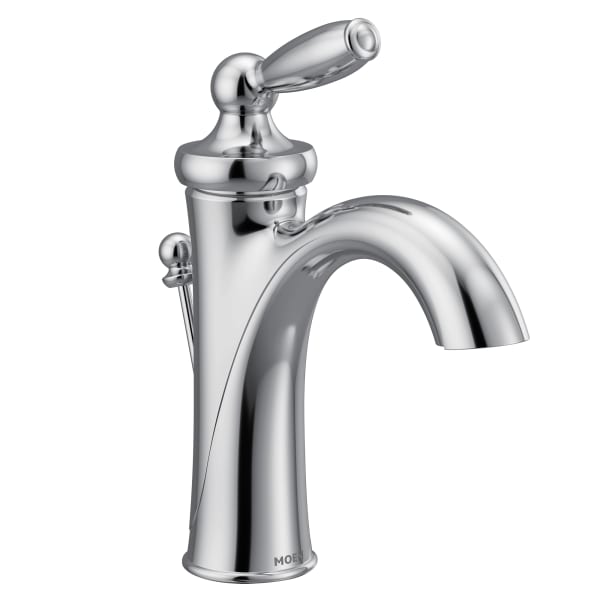 6600 Brantford Single Hole Single-Handle High-Arc Bathroom Faucet in Chrome