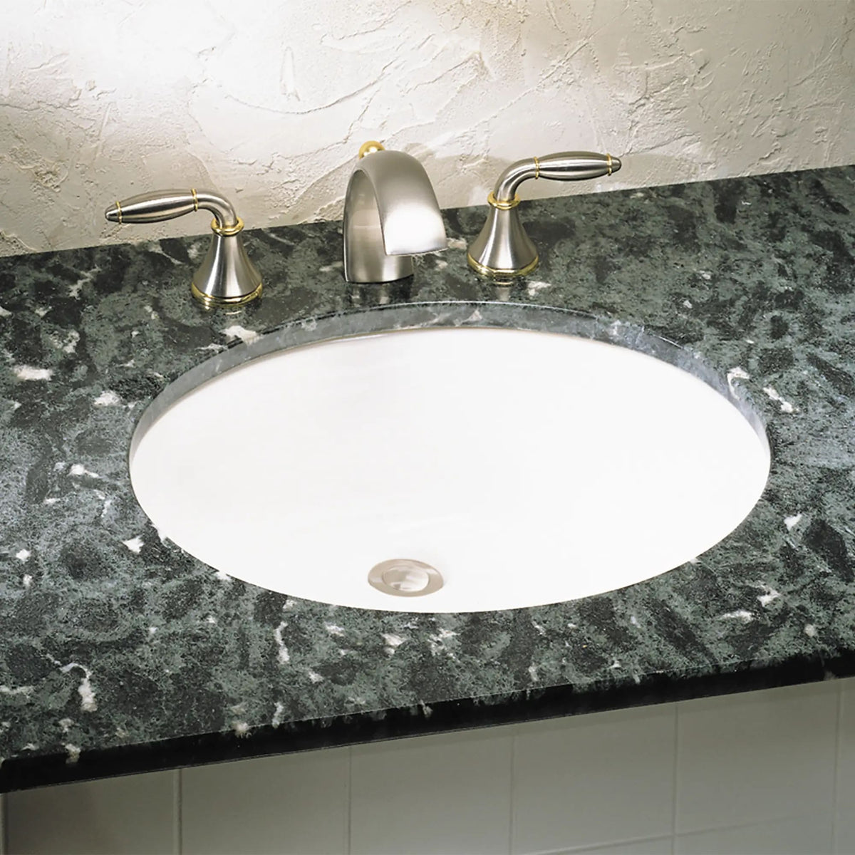 0495221.020 Ovalyn Small Under Counter Sink White