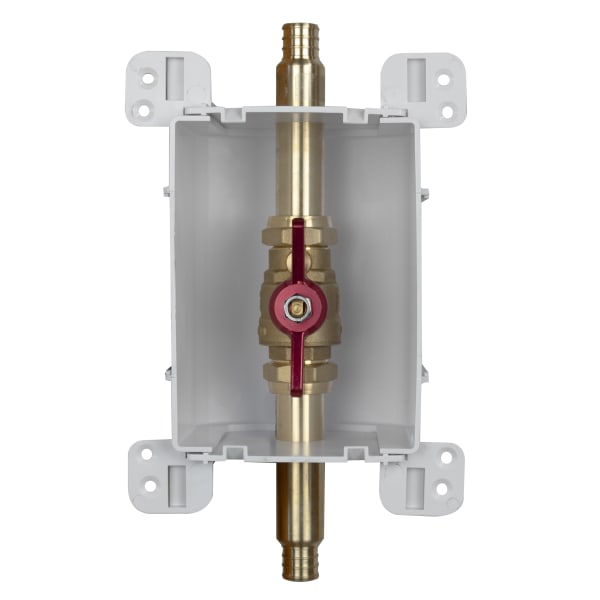 687-3XD 3/4" PEX F1807 Sgl Valve Service Box