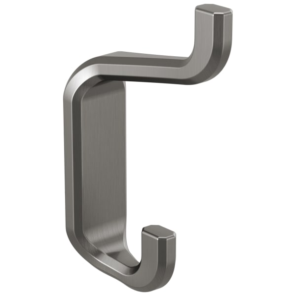 693598-SL Levoir™ Double Robe Hook Luxe Steel