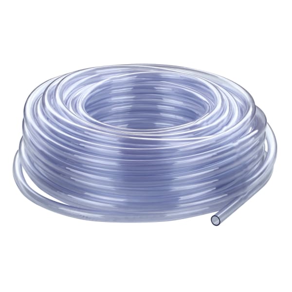 7-12 1/2 Inch Clear Vinyl Tubing (100 ft)