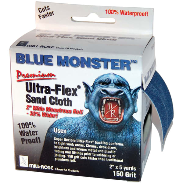 70174 2" x 10 Yard Blue Monster Sandcloth